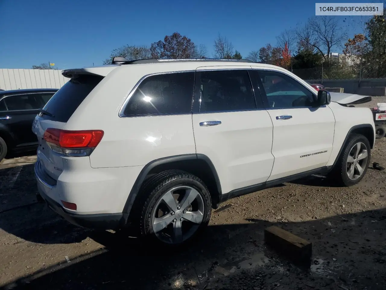 1C4RJFBG3FC653351 2015 Jeep Grand Cherokee Limited