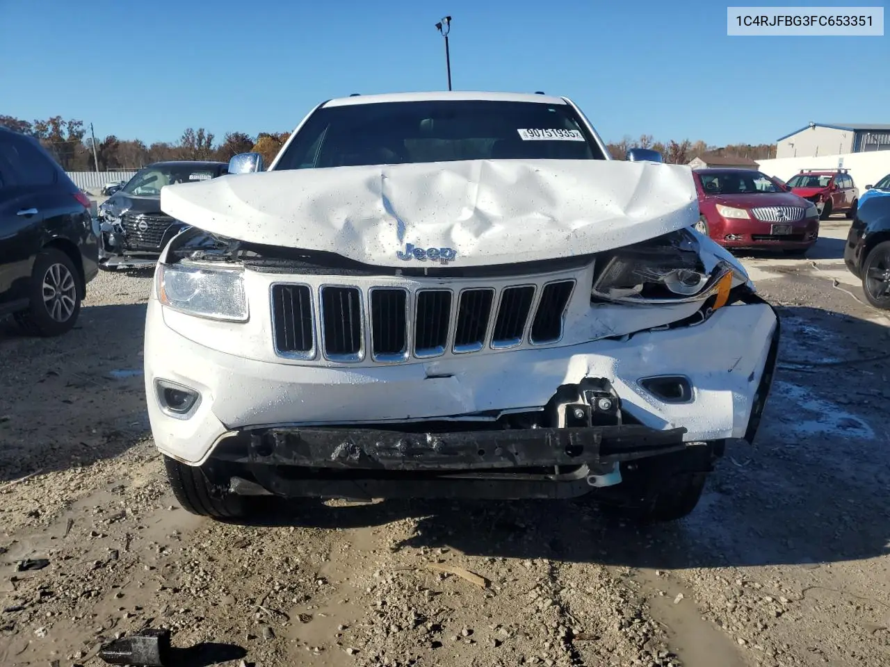 1C4RJFBG3FC653351 2015 Jeep Grand Cherokee Limited