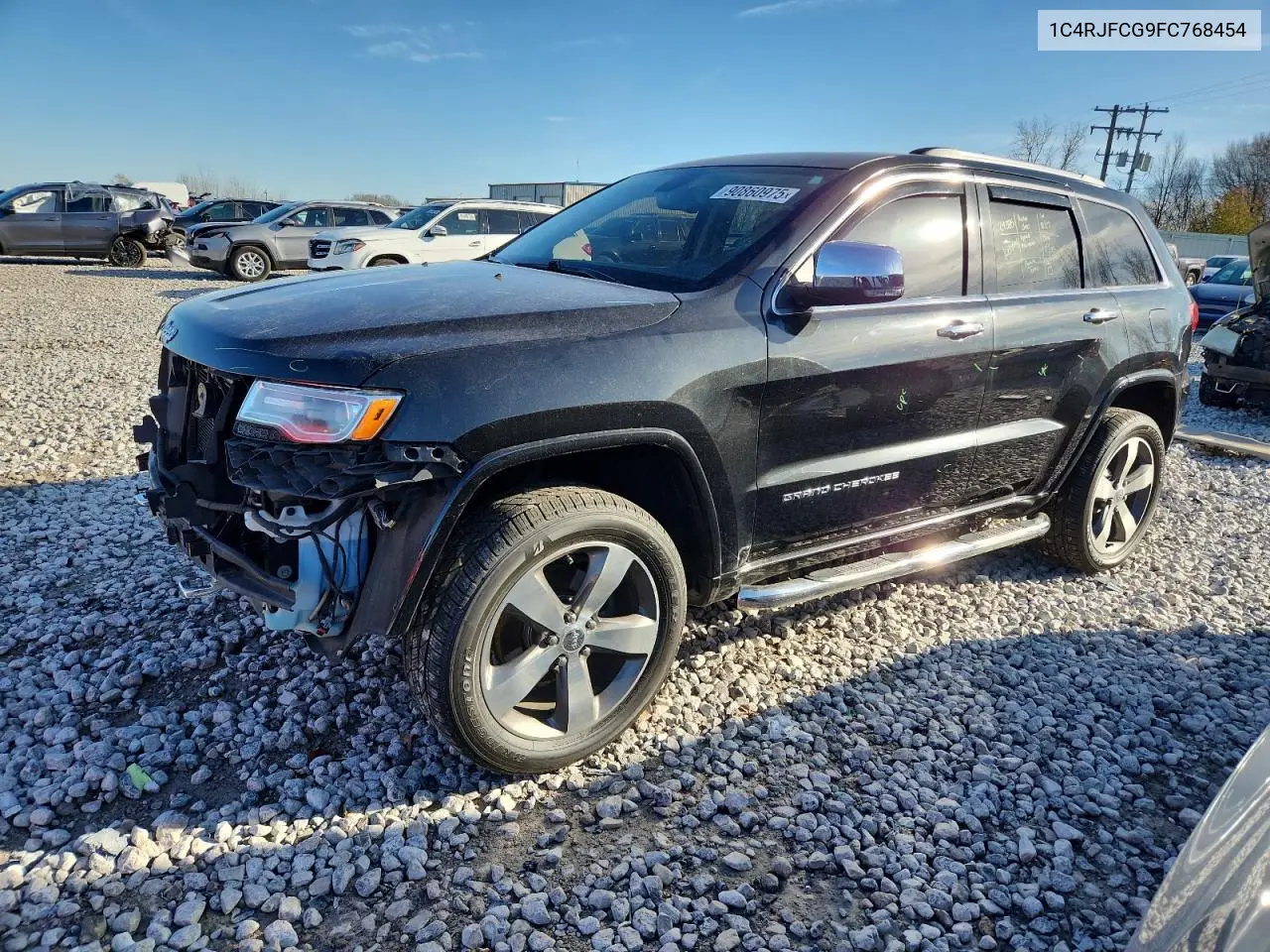 1C4RJFCG9FC768454 2015 Jeep Grand Cherokee Overland