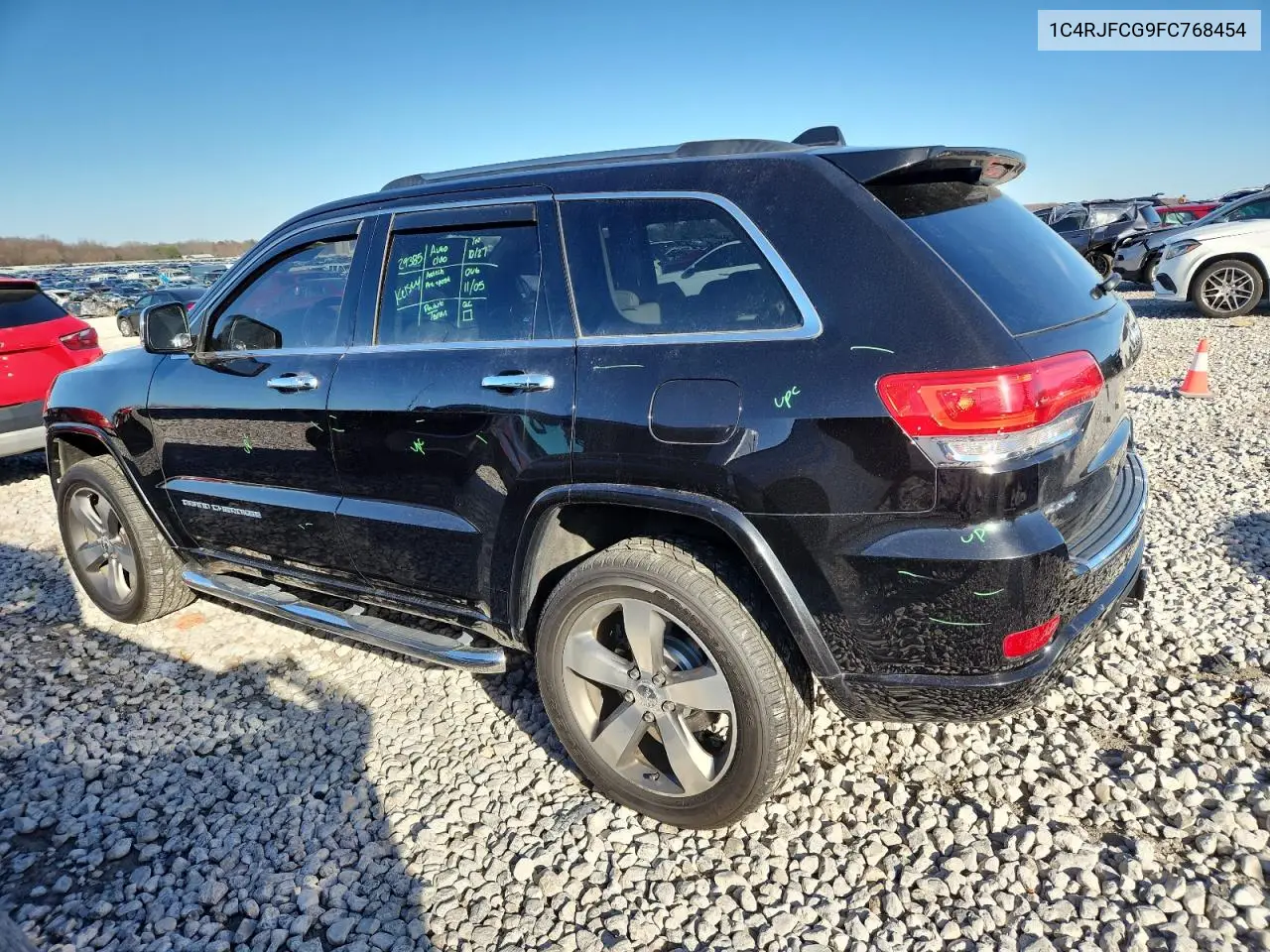 1C4RJFCG9FC768454 2015 Jeep Grand Cherokee Overland