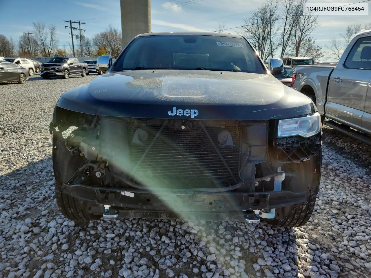1C4RJFCG9FC768454 2015 Jeep Grand Cherokee Overland