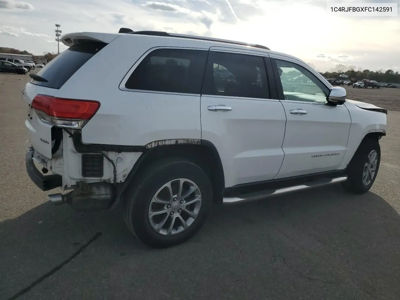 1C4RJFBGXFC142591 2015 Jeep Grand Cherokee Limited