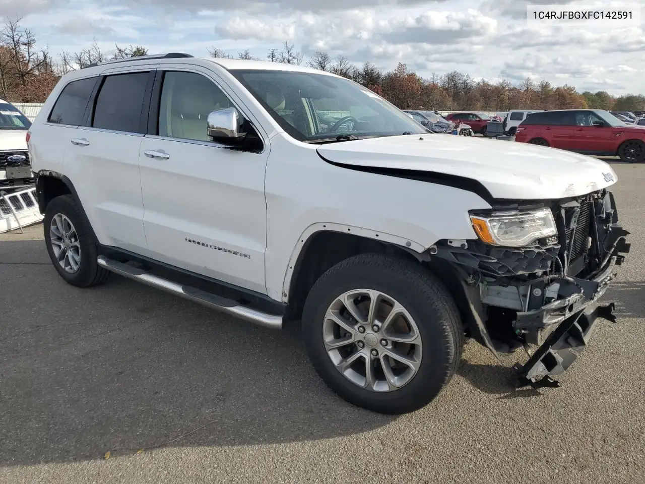 1C4RJFBGXFC142591 2015 Jeep Grand Cherokee Limited