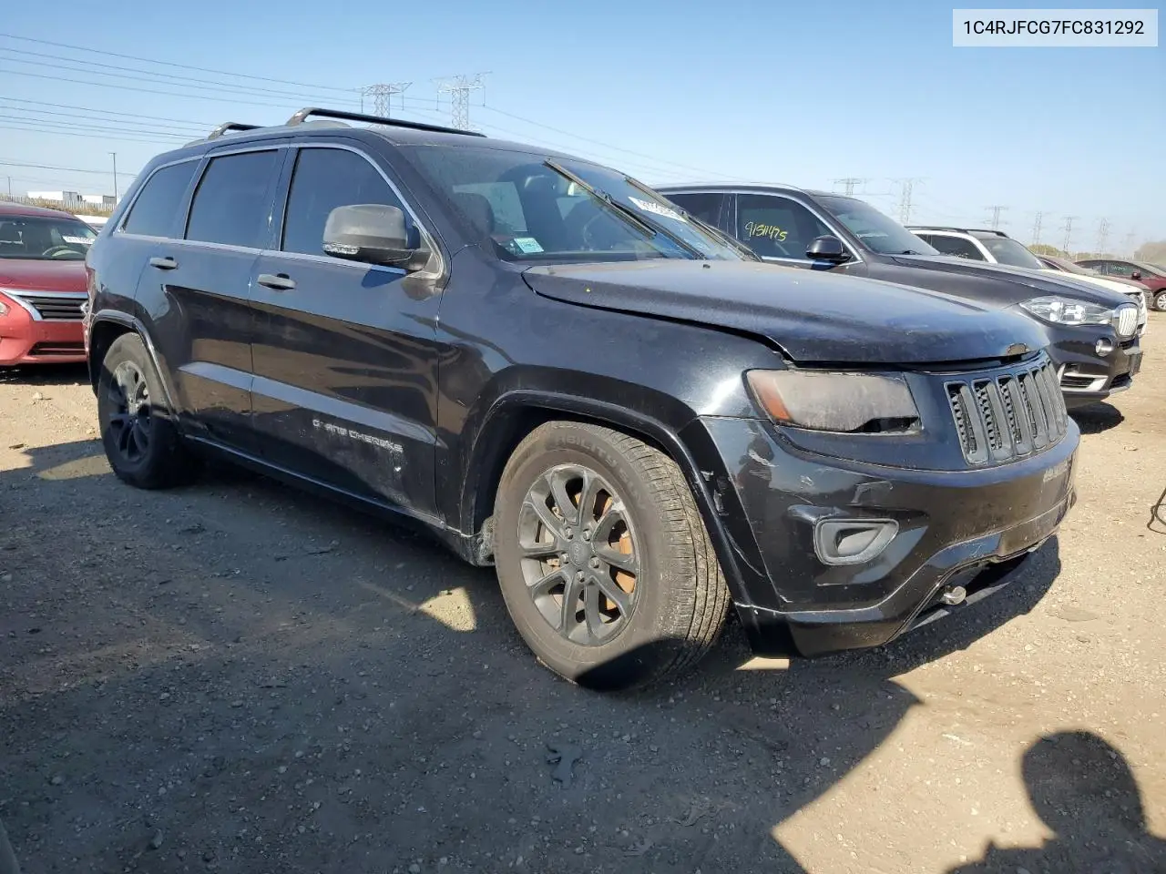 1C4RJFCG7FC831292 2015 Jeep Grand Cherokee Overland
