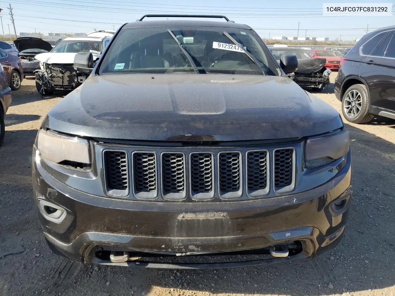 1C4RJFCG7FC831292 2015 Jeep Grand Cherokee Overland