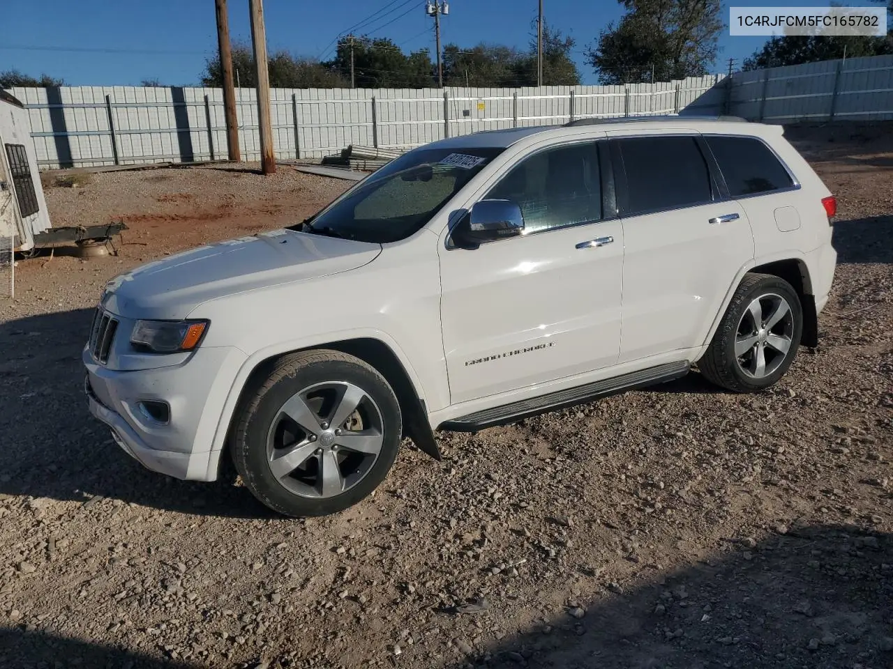 1C4RJFCM5FC165782 2015 Jeep Grand Cherokee Overland