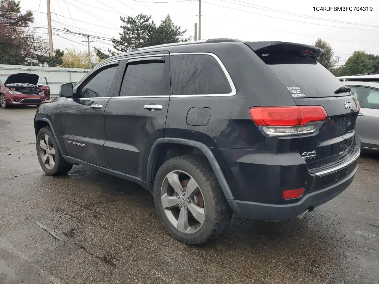1C4RJFBM3FC704319 2015 Jeep Grand Cherokee Limited
