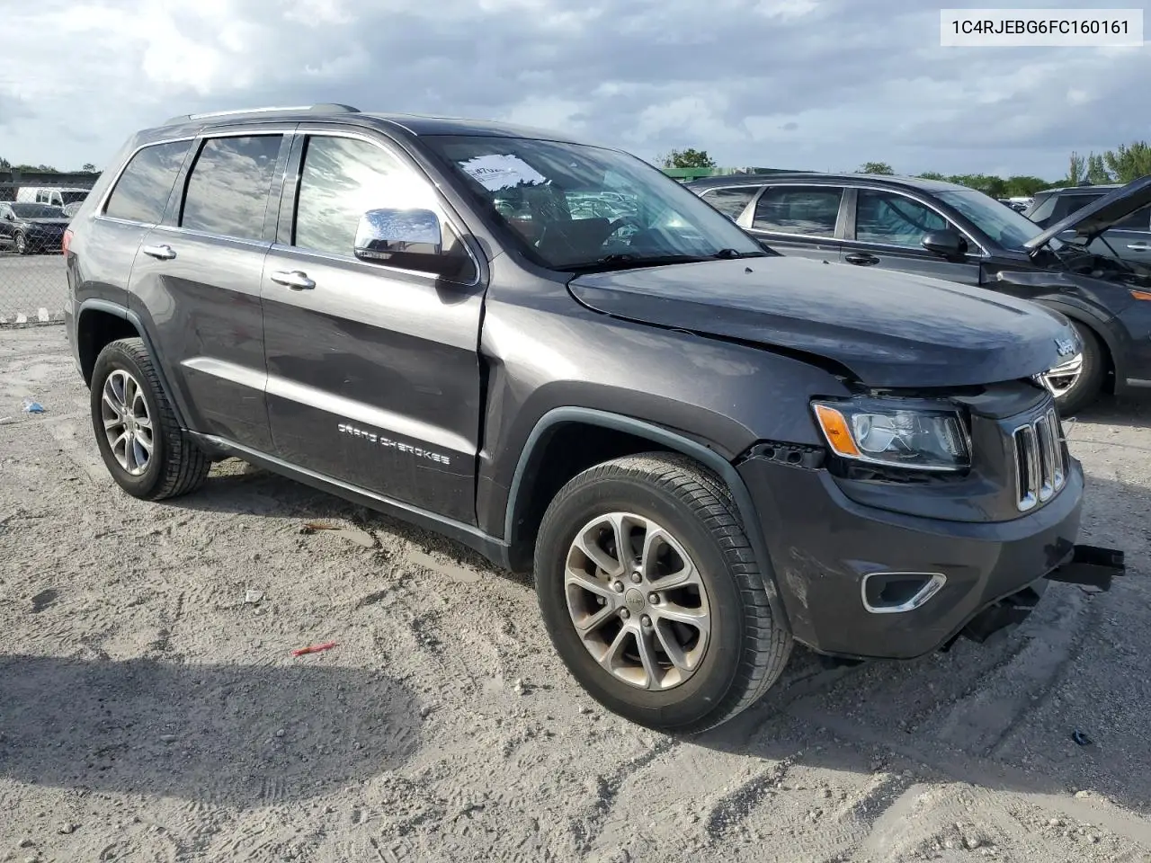1C4RJEBG6FC160161 2015 Jeep Grand Cherokee Limited