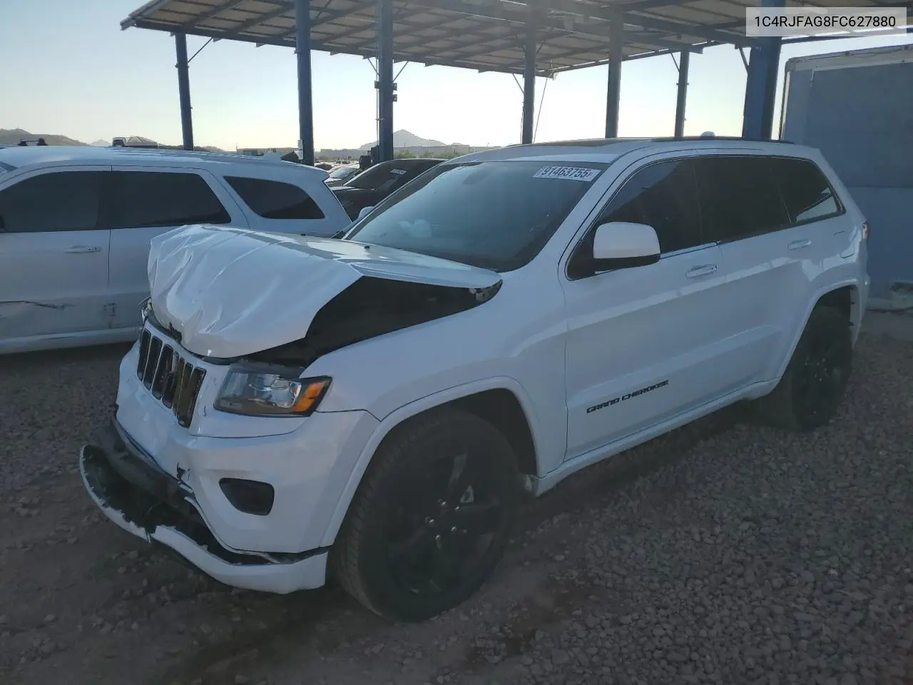 1C4RJFAG8FC627880 2015 Jeep Grand Cherokee Laredo