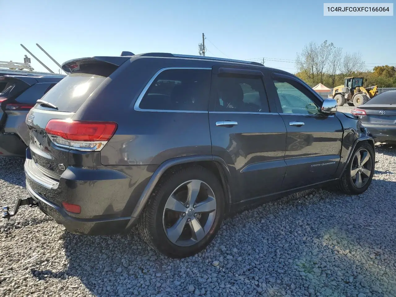 1C4RJFCGXFC166064 2015 Jeep Grand Cherokee Overland