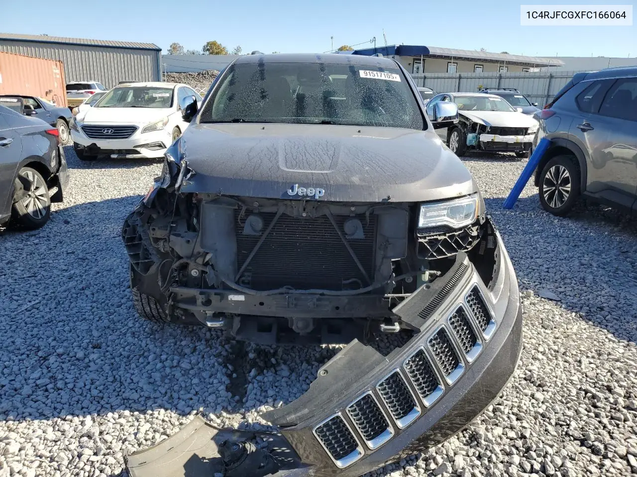 1C4RJFCGXFC166064 2015 Jeep Grand Cherokee Overland