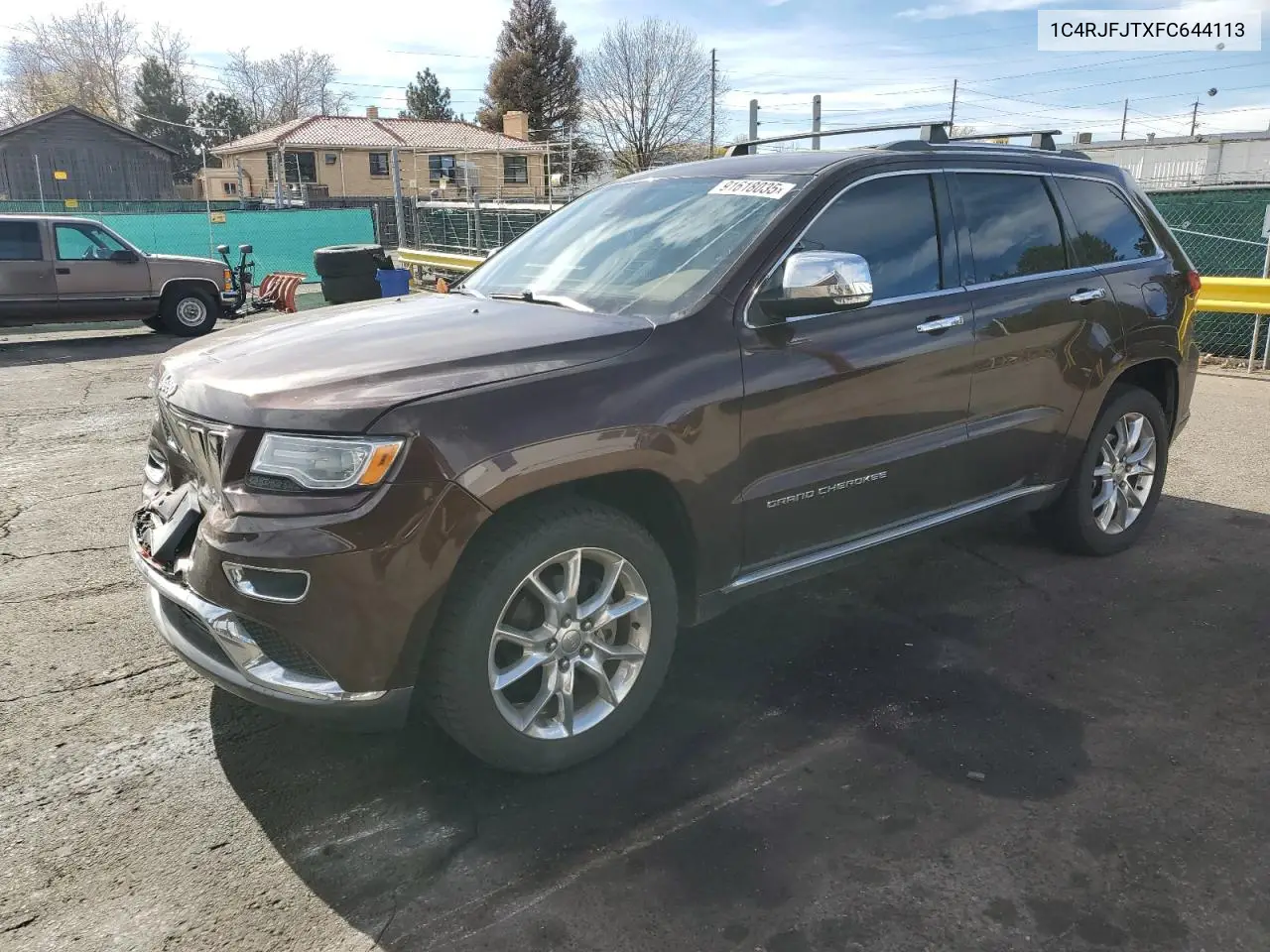 1C4RJFJTXFC644113 2015 Jeep Grand Cherokee Summit
