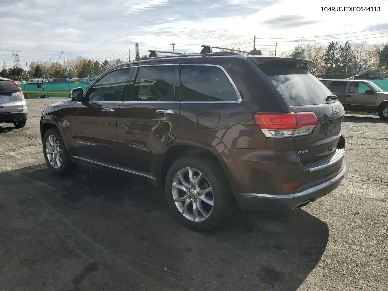 1C4RJFJTXFC644113 2015 Jeep Grand Cherokee Summit