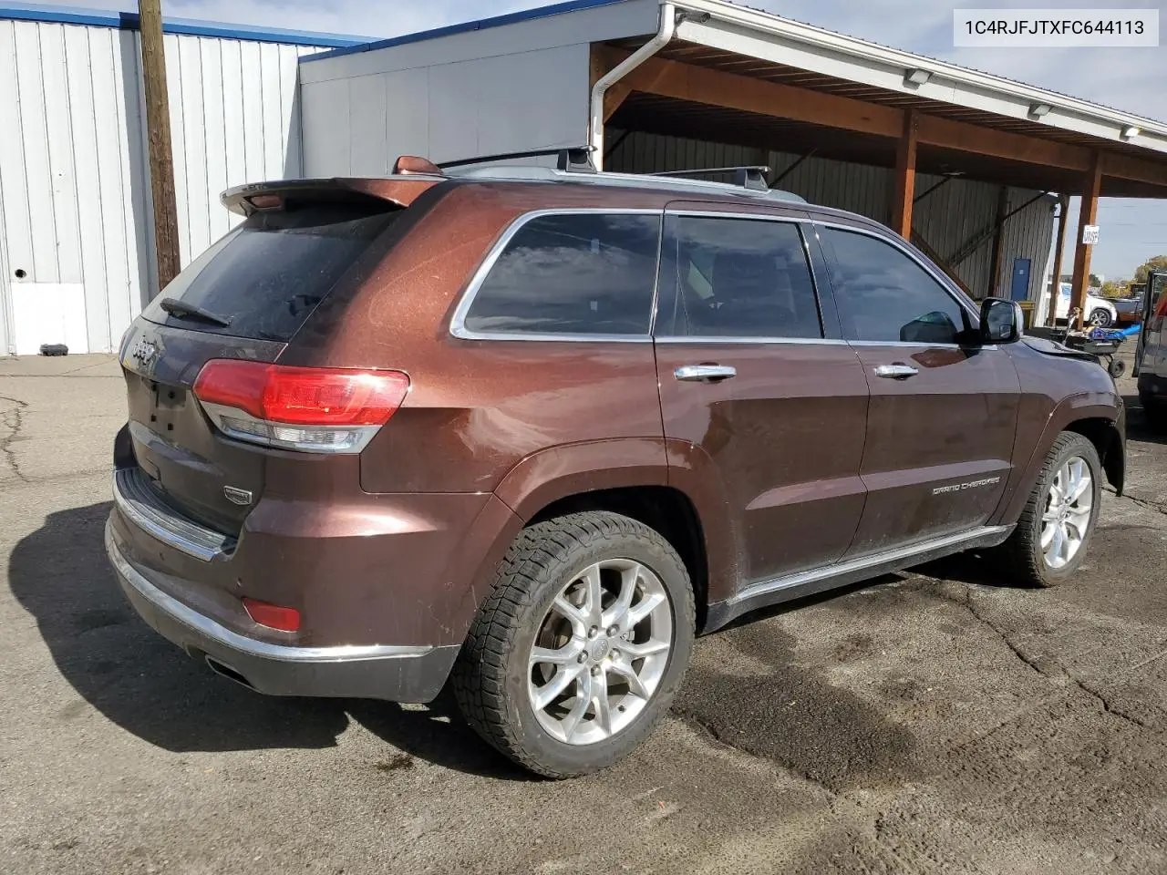 1C4RJFJTXFC644113 2015 Jeep Grand Cherokee Summit