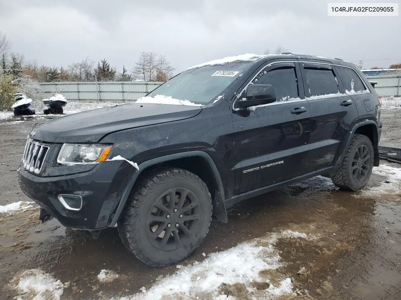 1C4RJFAG2FC209055 2015 Jeep Grand Cherokee Laredo