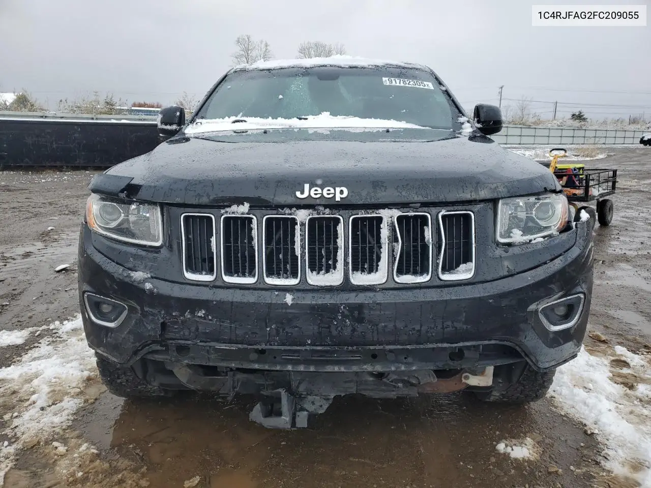 1C4RJFAG2FC209055 2015 Jeep Grand Cherokee Laredo