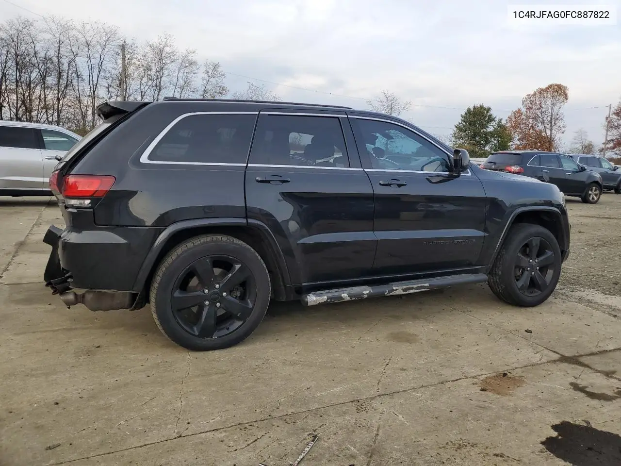 1C4RJFAG0FC887822 2015 Jeep Grand Cherokee Laredo