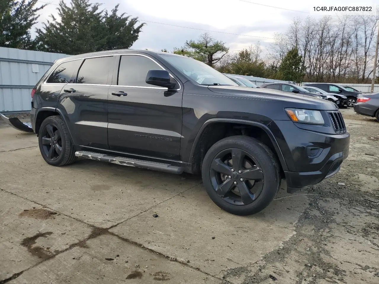 1C4RJFAG0FC887822 2015 Jeep Grand Cherokee Laredo