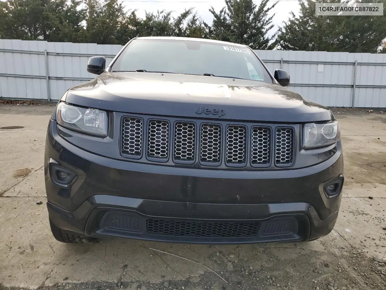 1C4RJFAG0FC887822 2015 Jeep Grand Cherokee Laredo