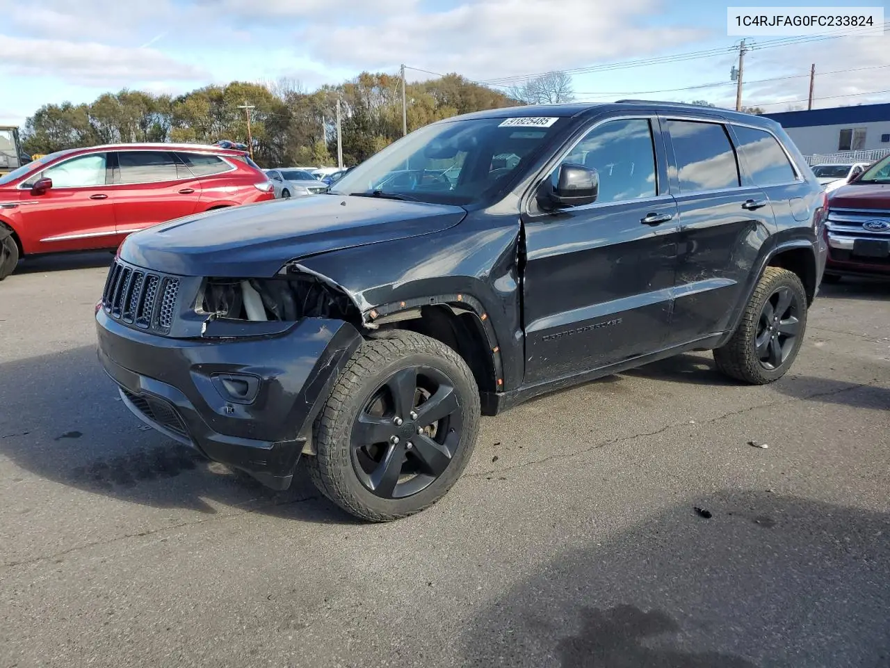 1C4RJFAG0FC233824 2015 Jeep Grand Cherokee Laredo