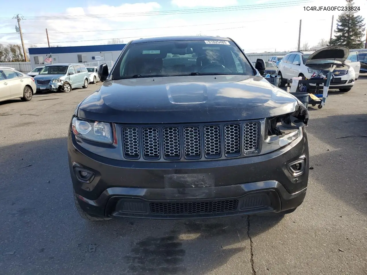1C4RJFAG0FC233824 2015 Jeep Grand Cherokee Laredo