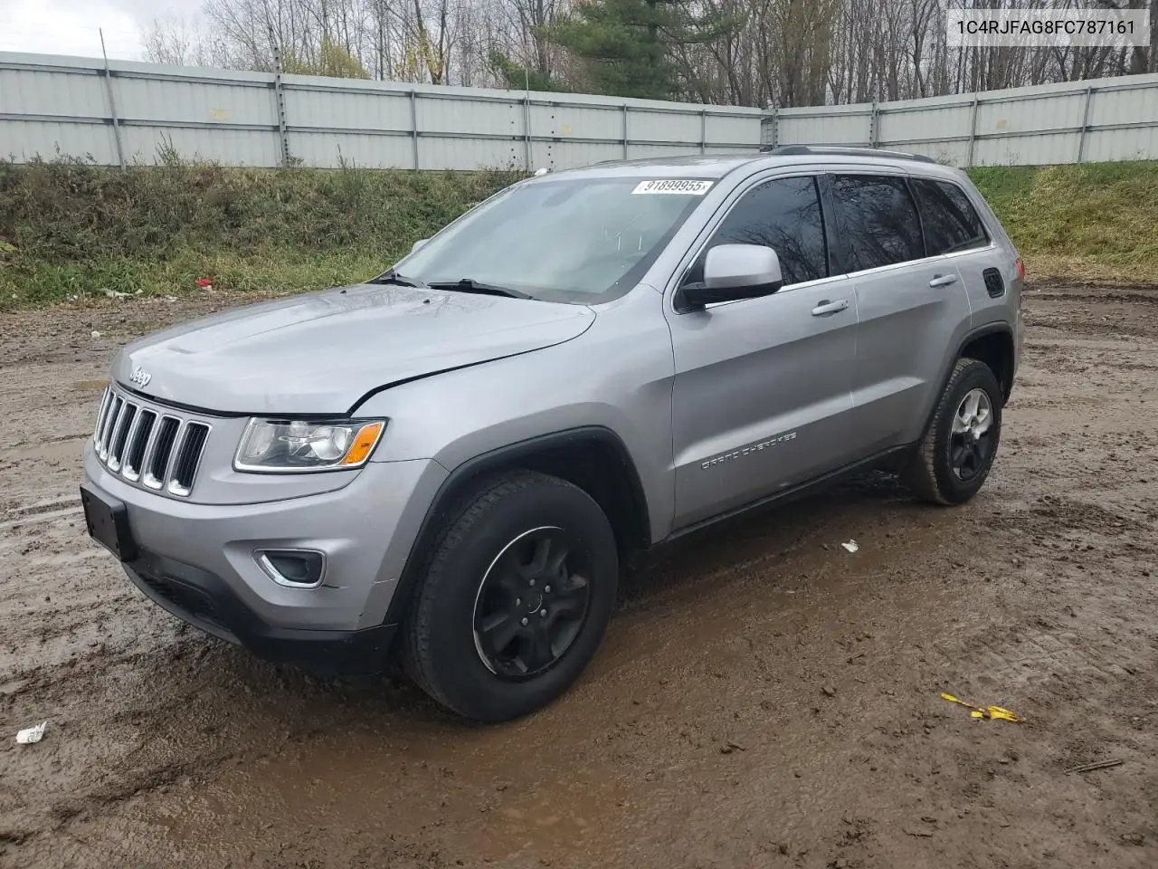 1C4RJFAG8FC787161 2015 Jeep Grand Cherokee Laredo