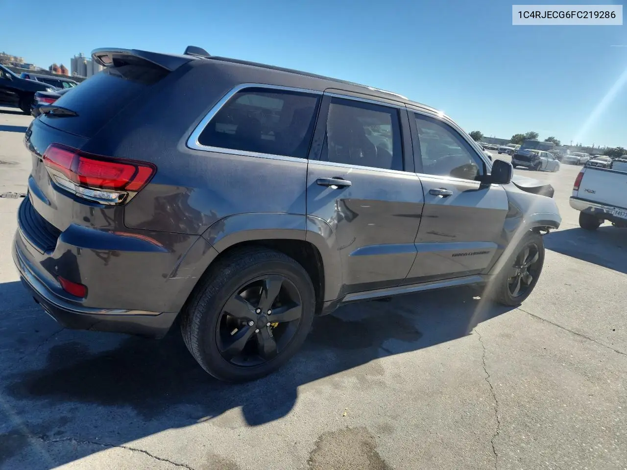 1C4RJECG6FC219286 2015 Jeep Grand Cherokee Overland