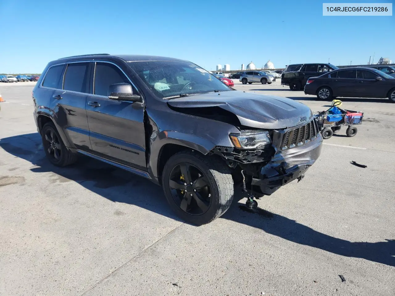 1C4RJECG6FC219286 2015 Jeep Grand Cherokee Overland