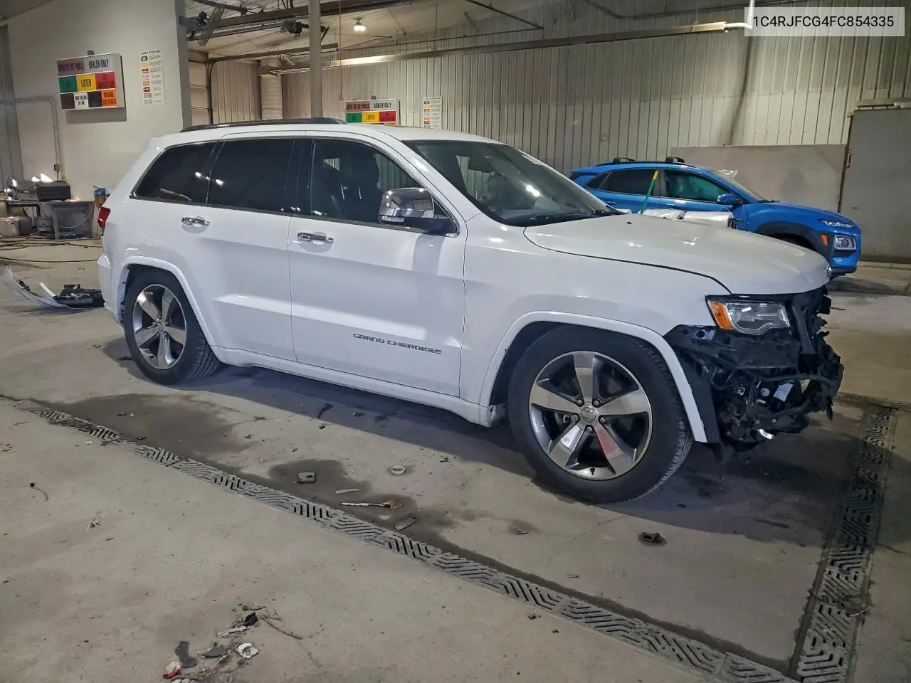 1C4RJFCG4FC854335 2015 Jeep Grand Cherokee Overland