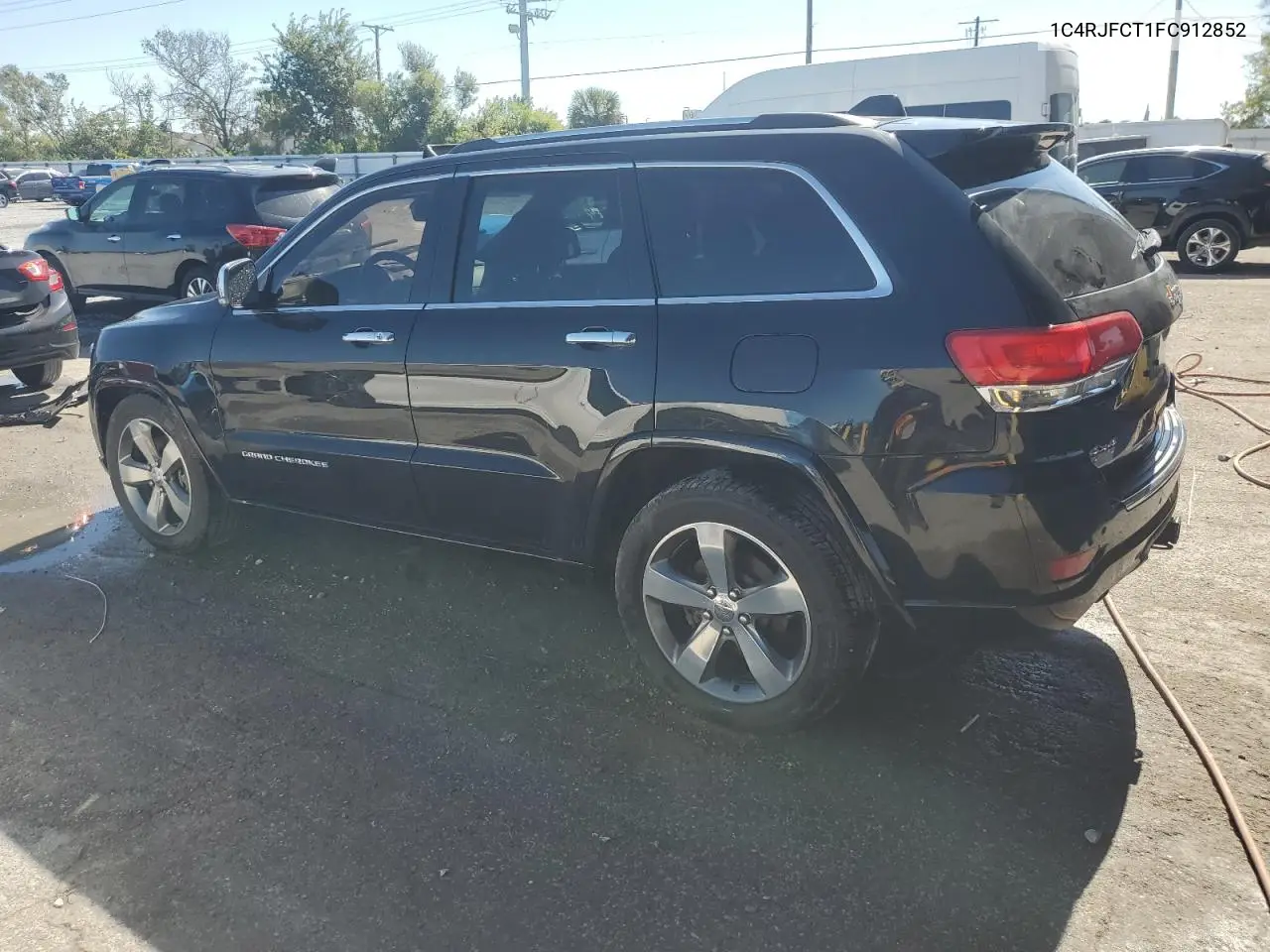 1C4RJFCT1FC912852 2015 Jeep Grand Cherokee Overland