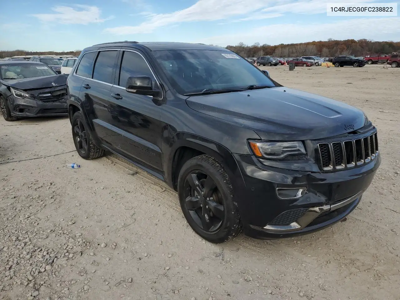 1C4RJECG0FC238822 2015 Jeep Grand Cherokee Overland