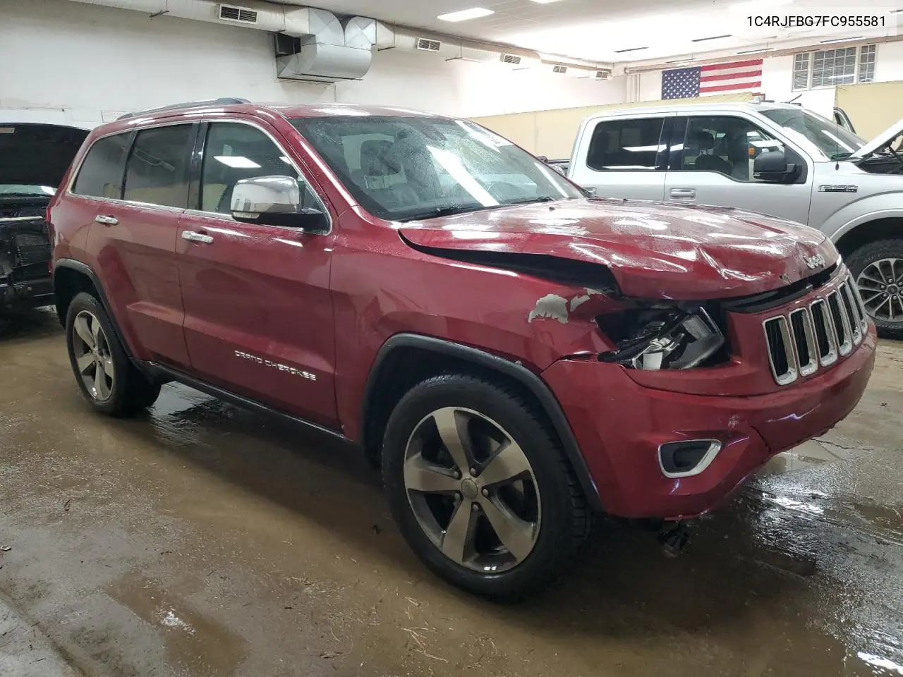 1C4RJFBG7FC955581 2015 Jeep Grand Cherokee Limited