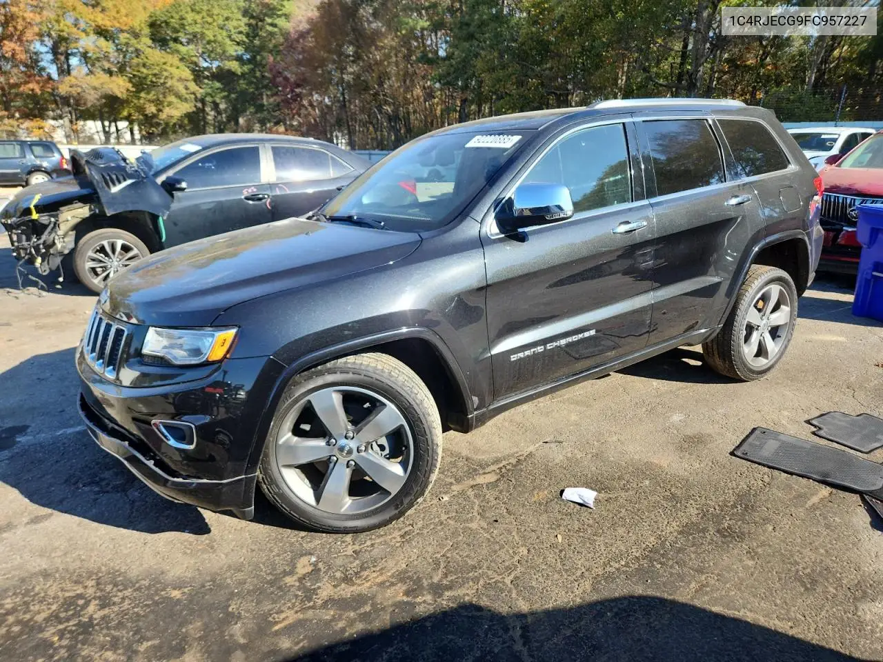 1C4RJECG9FC957227 2015 Jeep Grand Cherokee Overland