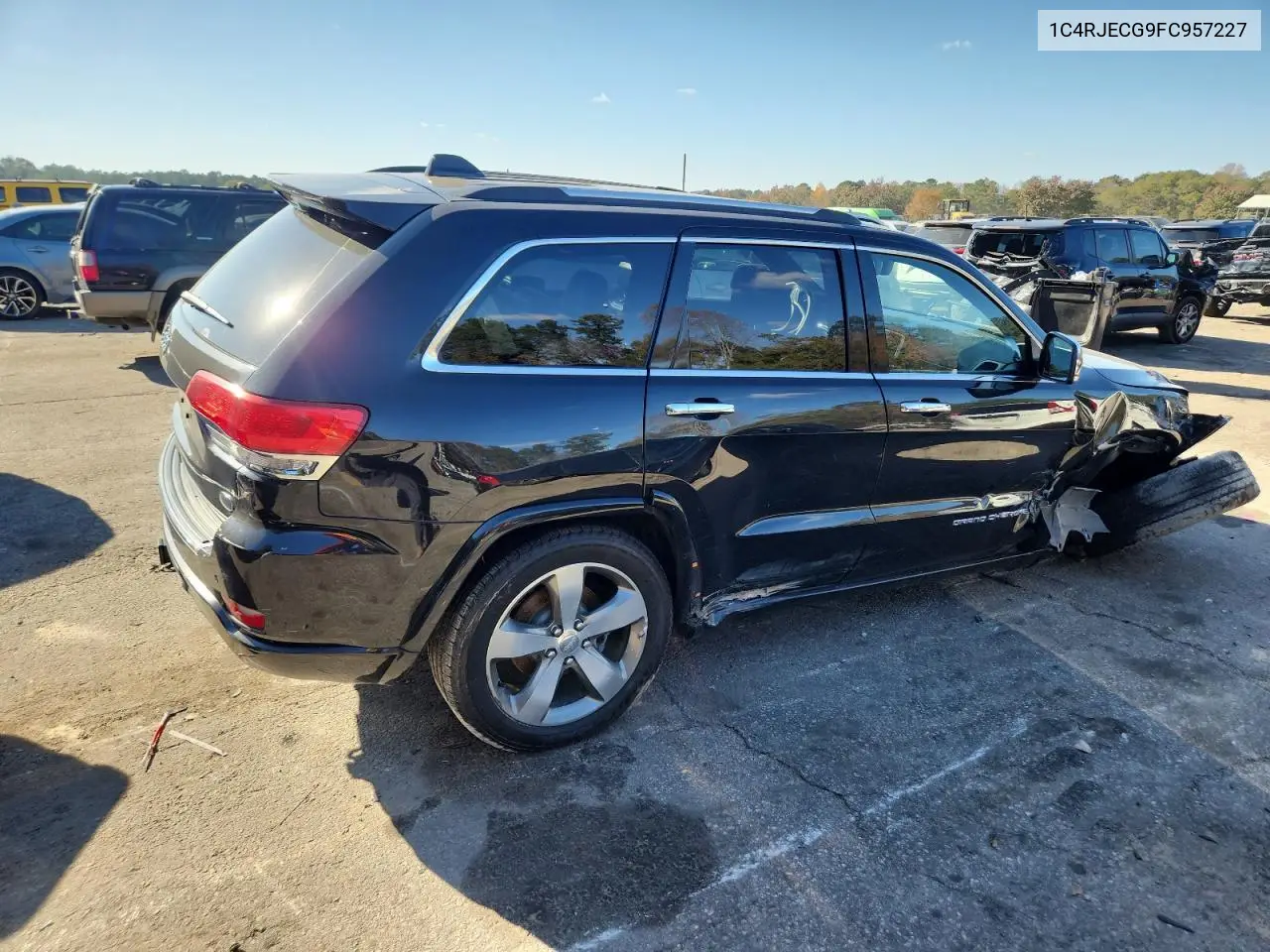 1C4RJECG9FC957227 2015 Jeep Grand Cherokee Overland