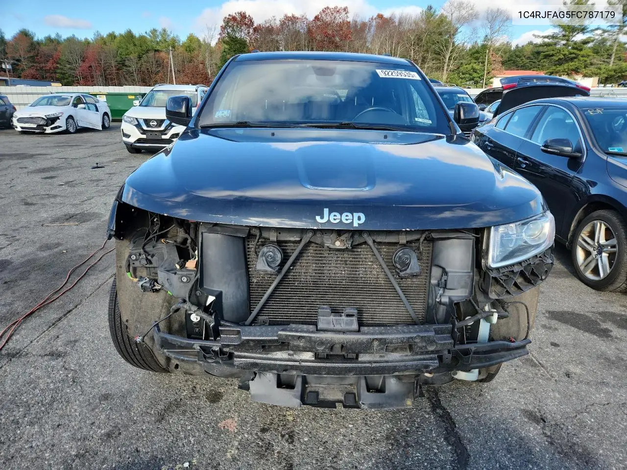 1C4RJFAG5FC787179 2015 Jeep Grand Cherokee Laredo