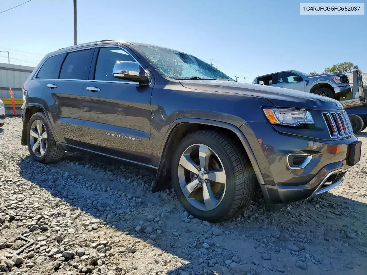 1C4RJFCG5FC652037 2015 Jeep Grand Cherokee Overland