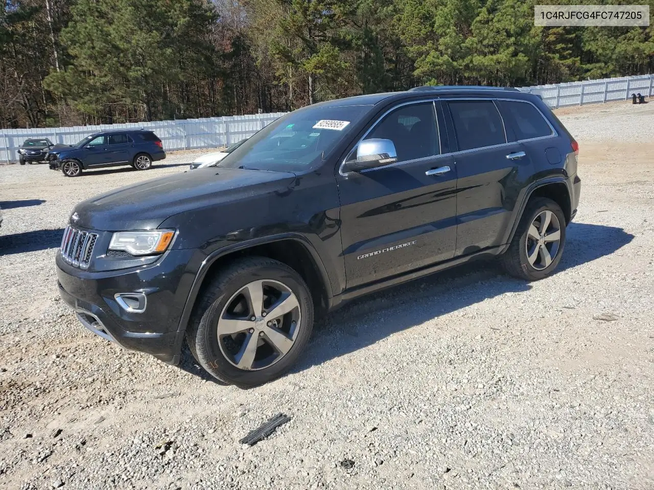 1C4RJFCG4FC747205 2015 Jeep Grand Cherokee Overland