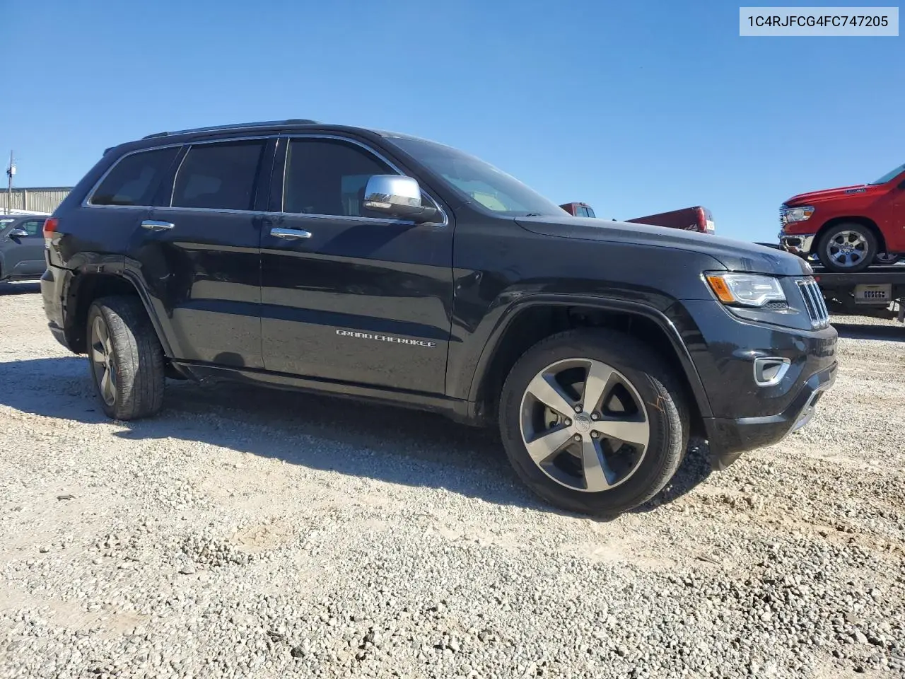 1C4RJFCG4FC747205 2015 Jeep Grand Cherokee Overland
