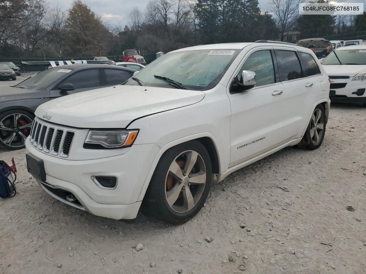 1C4RJFCG8FC768185 2015 Jeep Grand Cherokee Overland