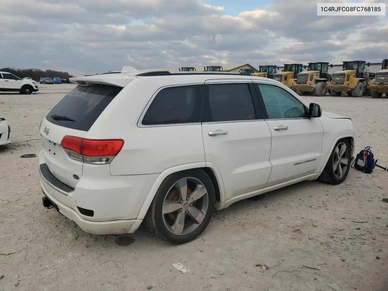 1C4RJFCG8FC768185 2015 Jeep Grand Cherokee Overland