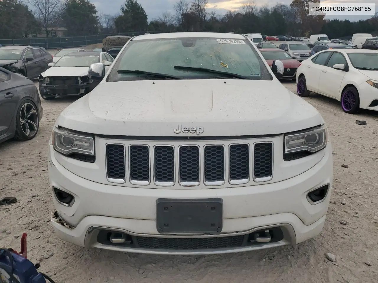 1C4RJFCG8FC768185 2015 Jeep Grand Cherokee Overland