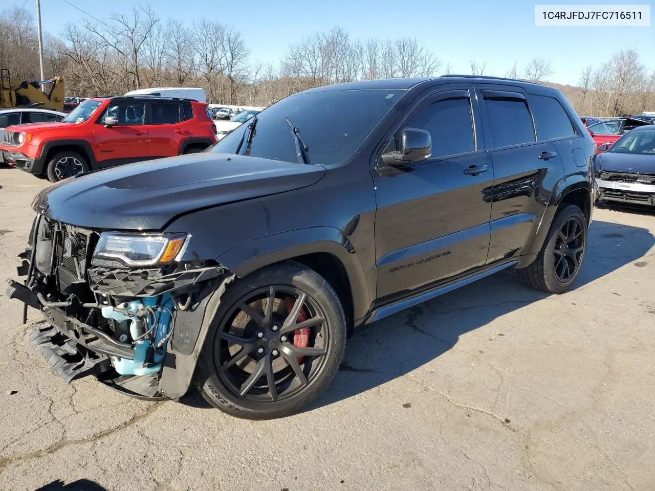 1C4RJFDJ7FC716511 2015 Jeep Grand Cherokee Srt-8