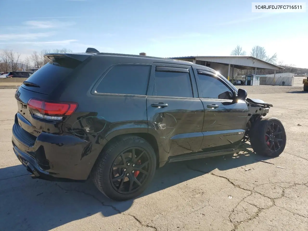 1C4RJFDJ7FC716511 2015 Jeep Grand Cherokee Srt-8