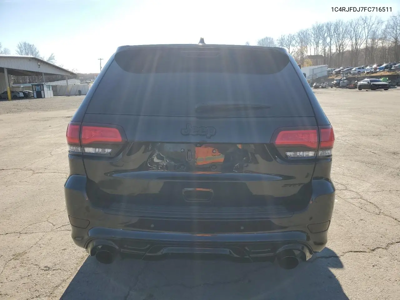 1C4RJFDJ7FC716511 2015 Jeep Grand Cherokee Srt-8