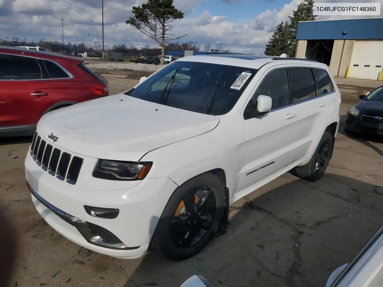 1C4RJFCG1FC148360 2015 Jeep Grand Cherokee Overland