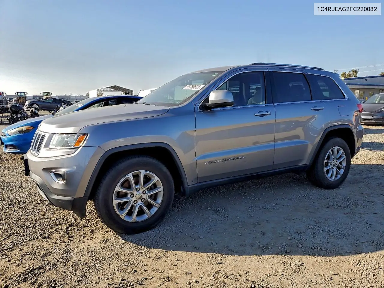 1C4RJEAG2FC220082 2015 Jeep Grand Cherokee Laredo