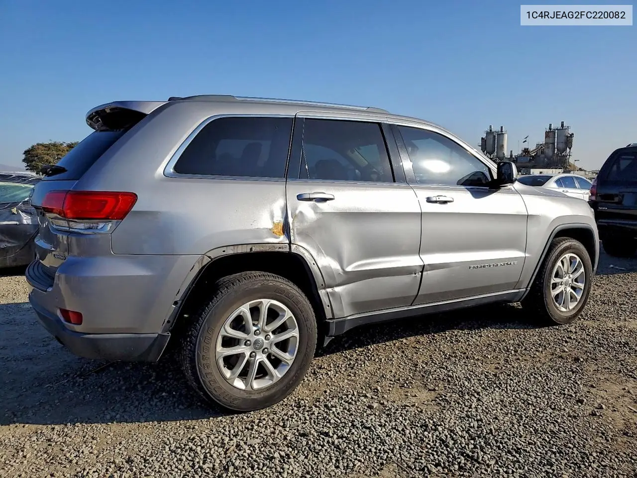 1C4RJEAG2FC220082 2015 Jeep Grand Cherokee Laredo