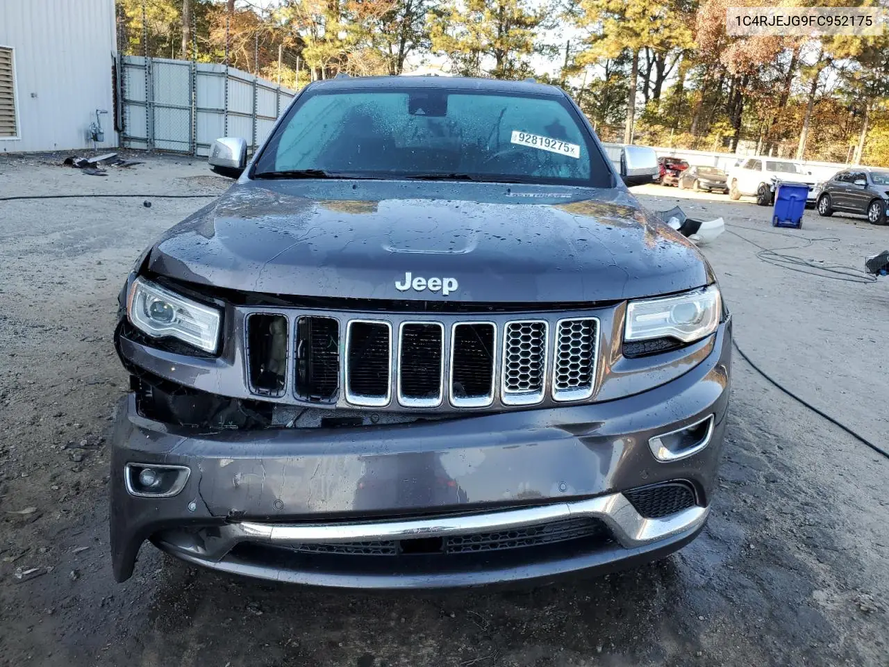 1C4RJEJG9FC952175 2015 Jeep Grand Cherokee Summit
