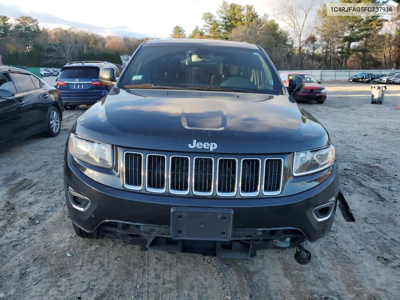 1C4RJFAG5FC737916 2015 Jeep Grand Cherokee Laredo