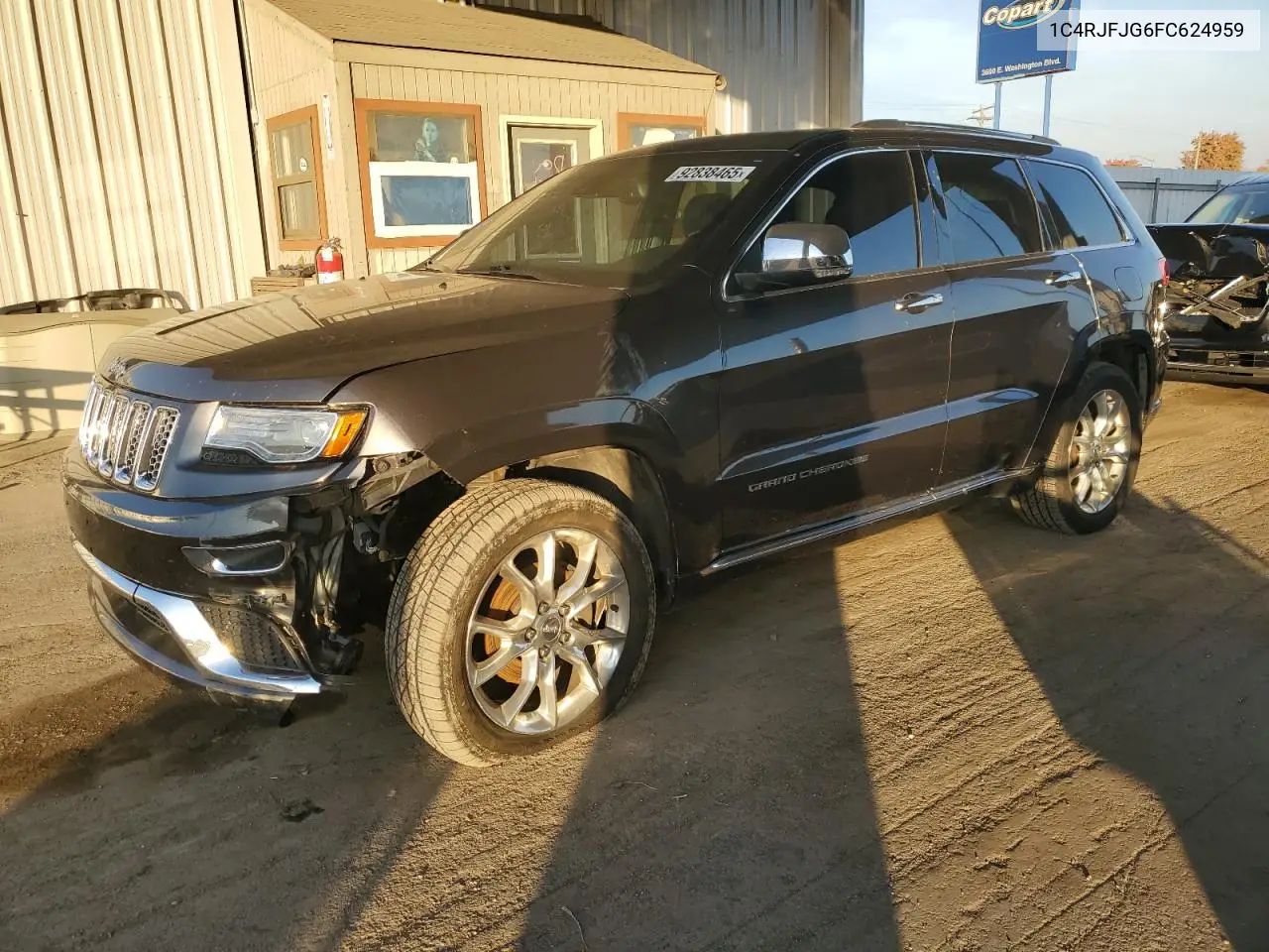 1C4RJFJG6FC624959 2015 Jeep Grand Cherokee Summit